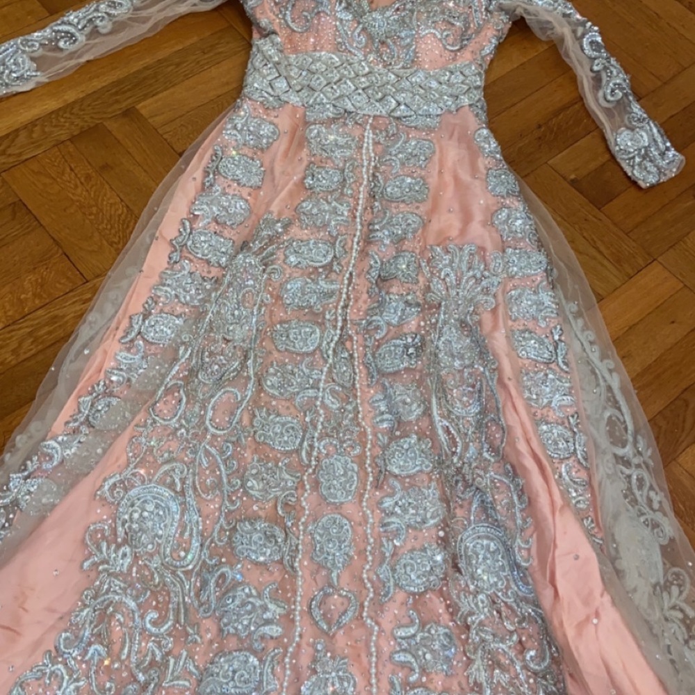 Custom made bridal Moroccan kaftan